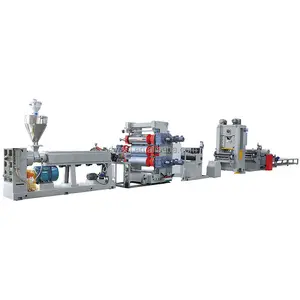 Pe Plastic Geogrid Extrusie Productielijn Fabrikant Automatisch Geocellasmachine Voor Geo Celspoorweg