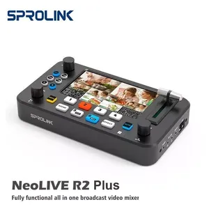 Mezclador de Video para Transmisión Sprolink R2 Plus, Fácil de Usar, con Controles Intuitivos para Principiantes y Profesionales - Product Image 1