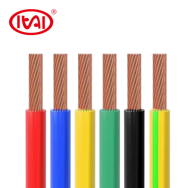 Factory Direct Supply High Quality 750v Flame Resistance Stranded Copper Electrical Wire Special PVC Sheath Building Use