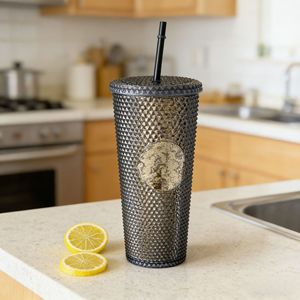 Vaso con textura <span class=keywords><strong>de</strong></span> durián <span class=keywords><strong>de</strong></span> 710 ml con tapa, estilo urbano, estético, a prueba <span class=keywords><strong>de</strong></span> fugas, libre <span class=keywords><strong>de</strong></span> BPA, portátil - Product Image 3