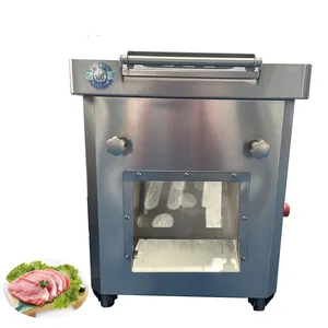 Multifunctional hairy chicken machine / automatic meat slicer shredder / fresh frozen meat block cutting machine