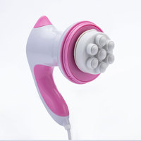 Marteau de percussion à prix d'usine, vibrateur corporel, shiatsu, contrôle de la minuterie, matériau ABS/PC, AC110/220V, appareil de massage minceur pratique