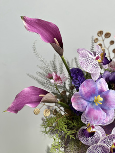 Flores Artificiales de Lirio de Cala Hechas a Mano de Alta Calidad, Tacto Real, Seda Natural, Decoración Floral para el Día de los Inocentes, Bodas, Fiestas, Centros de Mesa - Product Image 3