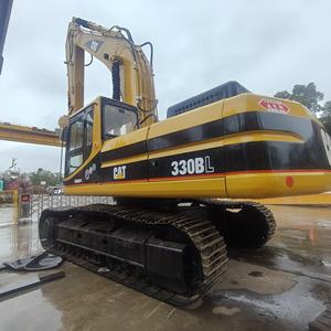Excavadora de cadenas usada Cat 330BL de 30 toneladas, en buen estado de funcionamiento, original japonesa, enfocada en componentes centrales del motor. - Product Image 4