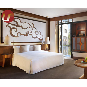 Muebles de dormitorio modernos de madera sólida para <span class=keywords><strong>Hotel</strong></span>, conjunto de dormitorio personalizado de <span class=keywords><strong>Hotel</strong></span> de 5 estrellas - Product Image 3