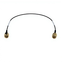 Câble coaxial RF SMA droit vers SMA droit pour passerelle IoT, antenne de routeur et GPS