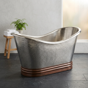 Baignoire balnéo autoportante de luxe en cuivre cgeap - Product Image 2