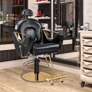 Chaise de salon de coiffure multifonctionnelle de haute qualité à vente chaude, chaise inclinable pour salon de beauté, chaise de coiffure pour barbier - Product Image 2
