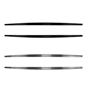 Amp Z Side Skirt <b>Kit</b> For Bmw 8 Series Coupe G14 G15 M Sport 2019+ Carbon Fiber Texture Piano Black <b>Polished</b> Finish - Product Image 2