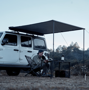 Auvent latéral quatre saisons en tissu Oxford WILDLAND pour tente de toit, ouverture automatique rapide, abri solaire instantané pour le camping et <span class=keywords><strong>les</strong></span> voyages tout-terrain - Product Image 5