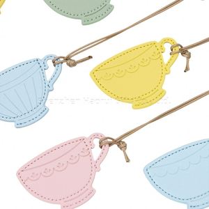 Stocked Coffee <b>Bookmark</b> PU Leather Coffee Cup Craft <b>Bookmark</b> Page Marker for Book Lovers - Product Image 2