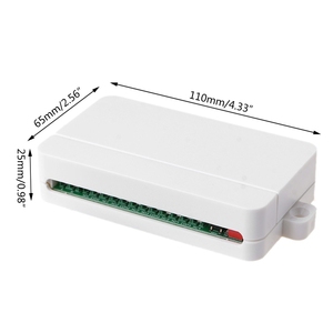 AC110V 220V 4 canales 433Mhz Controles remotos inalámbricos <span class=keywords><strong>RF</strong></span> Interruptor Receptor remoto Modulador Transmisor y receptor <span class=keywords><strong>RF</strong></span> - Product Image 2