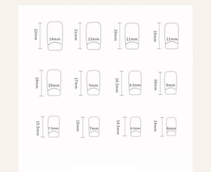<span class=keywords><strong>Uñas</strong></span> Postizas Acrílicas Francesas <span class=keywords><strong>Negras</strong></span>, Estilo Dulce y Moderno, <span class=keywords><strong>con</strong></span> Pegamento, 24 Piezas, Venta al Por Mayor, Personalizables - Product Image 4
