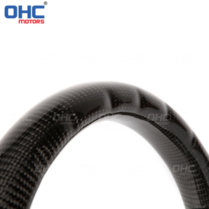 Volant en fibre de carbone véritable pour Range Rover <span class=keywords><strong>Velar</strong></span> <span class=keywords><strong>Svr</strong></span> L494 Volant en fibre de carbone Moteurs Ohc - Product Image 5