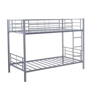 Round Tube Adult Cheap Hostel Heavy Duty <b>Single</b> Bunk Green Steel <b>Bed</b> Buy School Furniture - Product Image 1