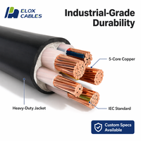 Câble électrique toronné Cat6 à conducteur en cuivre avec isolation en PVC basse tension pour applications de construction