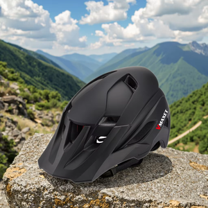 Casque de vélo portable haute performance avec lumière LED intégrée, certifié CE, construction légère, 14 aérations, durable pour la nuit - Product Image 3