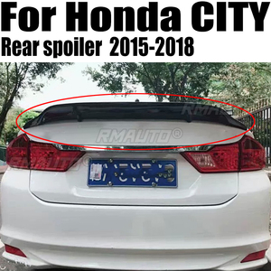 สปอยเลอร์หลังคาร์บอนไฟเบอร์/FRP สำหรับ Honda CITY รุ่น R-type อุปกรณ์ตกแต่งปี 2015-2018 - Product Image 1
