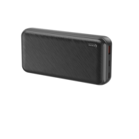 Produsen Baterai Li-Polymer Kapasitas Tinggi 20000mAh Pengisian Cepat 22.5W Power Bank Layar LED Tipe-C ODM/OEM Multi-port