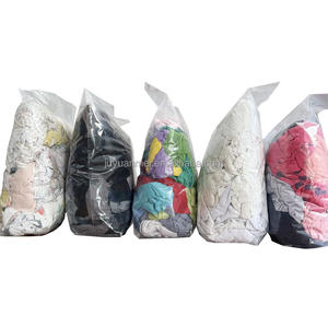 Trapos <span class=keywords><strong>de</strong></span> Limpieza Industriales <span class=keywords><strong>de</strong></span> Algodón 100%, Recortes <span class=keywords><strong>de</strong></span> Camisetas Recicladas Mixtas, 10 kg <span class=keywords><strong>de</strong></span> Paño <span class=keywords><strong>de</strong></span> Limpieza - Product Image 3