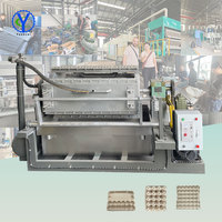Máquina Manual de Pequeña Escala para Fabricar Cartones y Bandejas de Huevos