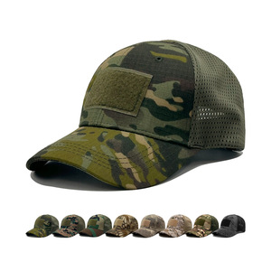 Casquette de cyclisme tactique sportive à 6 panneaux, casquette de baseball pour l'escalade en montagne, entraînement en plein air, chapeau de camouflage pour la nature sauvage - Product Image 1