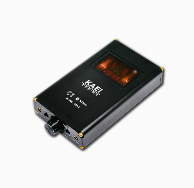 PACKBOX KAEI Design TAP-2 Mini Hifi Tube Headphone Amplifier of Large Thrust High Resolution (OPA2132/Upgraded Op Amp Muses02)