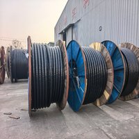 Câble d'alimentation en cuivre isolé XLPE et gainé PVC YJV 0,6/1KV pour l'exploitation minière, l'industrie et la construction - Fil électrique basse tension