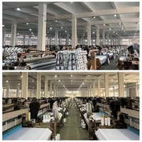 Usine directe maison hôtel 100 polyester tissus textiles en gros telas al por mayor textiles en rouleau