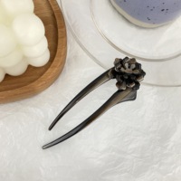 Haute qualité élégant automatique pince à cheveux acétate plaque acrylique matériel poignée cristal bijoux mariage usine directe cadeaux