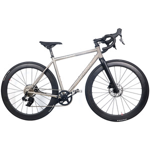 Bicicletta da Montagna WOWI in Lega di Titanio con <span class=keywords><strong>Cerchi</strong></span> in Fibra di Carbonio, Forcella, Sella Ergonomica, Cambio a Pollice, Design Leggero, Ruote Anteriori/Posteriori - Product Image 1