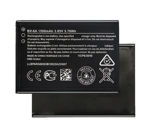 노키아 바나나 2060 3060 5250 C5-03 8110 4G 휴대폰용 BV-6A 배터리 1500mAh - Product Image 2