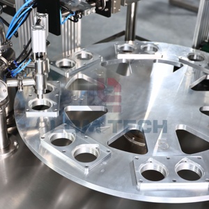 Vendita calda automatica di plastica succo di frutta acqua minerale tazza sigillante pasta liquida Yogurt macchina imballatrice - Product Image 6