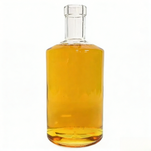 ขวดแก้วใสหนาคุณภาพพรีเมียม ดีไซน์สวยงาม สำหรับวิสกี้ บรั่นดี วอดก้า สุรา และเหล้าชนิดพิเศษ ขวดปิดผนึกอย่างดี ทนทาน - Product Image 2