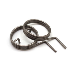 Muelle de torsión espiral doble Acero inoxidable y acero al carbono Uso industrial y de muebles Tipo de carga de extensión de muestra gratuita - Product Image 1
