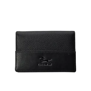 Wholesale Napa Leather Business Name Card Holder Slim Card Wallet