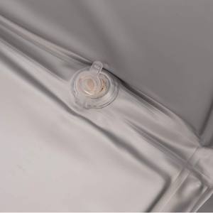 Lit de douche de baignoire d'hôpital pour les patients paralysés fait de matériaux en plastique et en acier durables en métal - Product Image 5