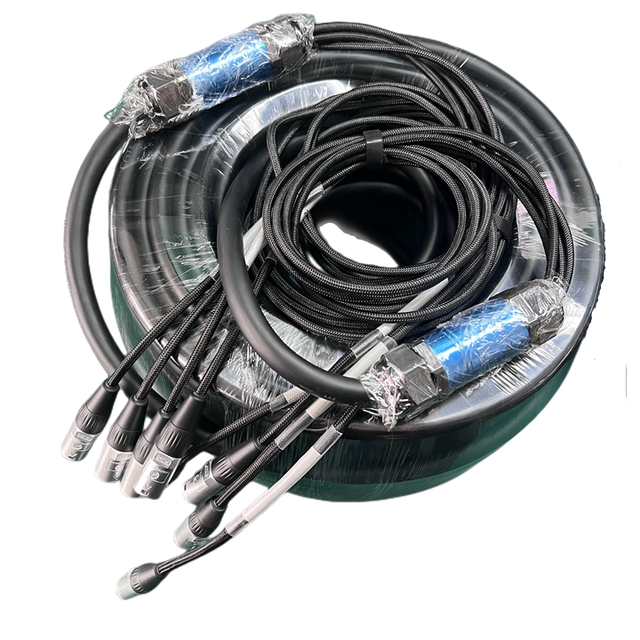 ABCCABLS Factory New Product Multicore Network CAT6A Cable 50M OEM UTP RJ45 Connector CE/RoHS Certified