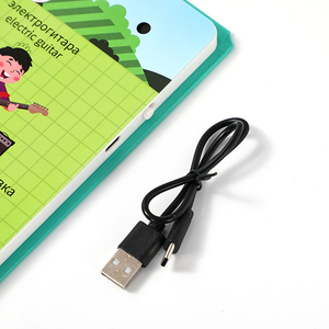 Trẻ Em Học Tập Máy Nga Ngôn Ngữ E Cuốn Sách Âm Thanh Cuốn Sách Có Thể Sạc Lại Pin Âm Thanh Cuốn Sách Học Bảng Chữ Cái Số Động Vật - Product Image 6