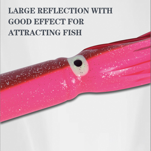 Leurre souple en PVC pour calamar, appât nageur pour poisson-chat, marlin, leurre artificiel de surface, leurre souple tubulaire pour pêche au bar en eau douce et salée - Product Image 4