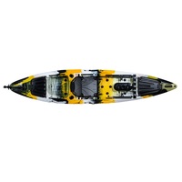 Lace Pro — kayak en canne à pêche, 5-13 pieds, avec siège arrière en aluminium ajustable, pour sports de plein air