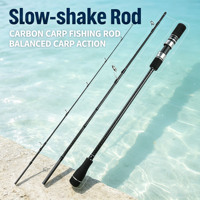 Canne à pêche portable en carbone à trois sections pour jigging à la traîne, blank rigide, 1,83m 1,91m, pour la pêche en mer en bateau, la pêche au poisson-couteau et la pêche de fond en eau salée