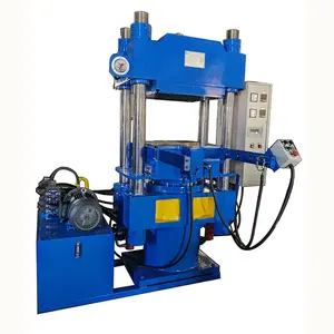 Hydraulic hot molding Manual rubber tile floor mat cushion heat vulcanizing press machine