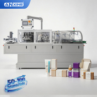 Équipement d'emballage automatique horizontal pour cosmétiques en couleur WZH-120, machine d'emballage de rouges à lèvres, de mascara, de fond de teint liquide