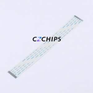 BTC10A-18P-100-4-8 FFC Cable (Flexible Flat Cable) P=1mm Connector 18P 1mm Non-Inverting 10cm - Product Image 1