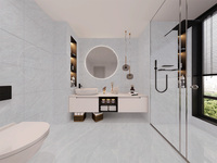 Carrelage mural en porcelaine polie émaillée moderne Junori Factory Outlet pour salle de bain de villa avec fonction pare-feu