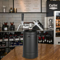 Fût à café de haute qualité, fût à café nitro, mini growler, fût en inox pour la maison et le bar