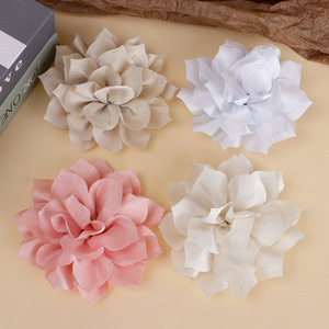 Yupu Handmade Fabric <b>Flower</b> Hair Accessories Wedding Decoration Gift Fresh <b>Sweet</b> Style Craft 0182 - Product Image 2