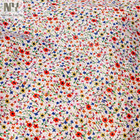 Nanyee Textile Nouveau Tissu à Paillettes Rouge Éblouissant à Motifs Floraux Personnalisé à Faible MOQ