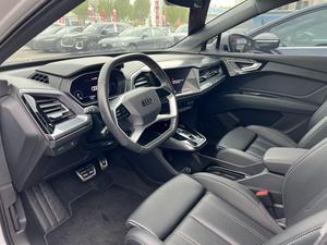<span class=keywords><strong>Audi</strong></span> Q4 E-tron 40 SUV électrique d'occasion 2024, longue autonomie, véhicule électrique intelligent, prêt à l'exportation, blanc sur noir - Product Image 4